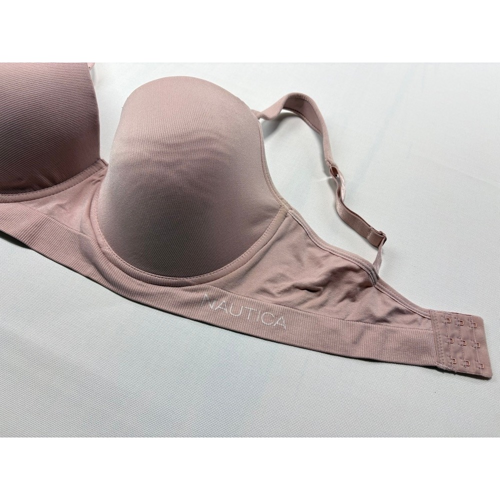 Nautica Intimates Bra 40DD Light Pink Underwire Padded